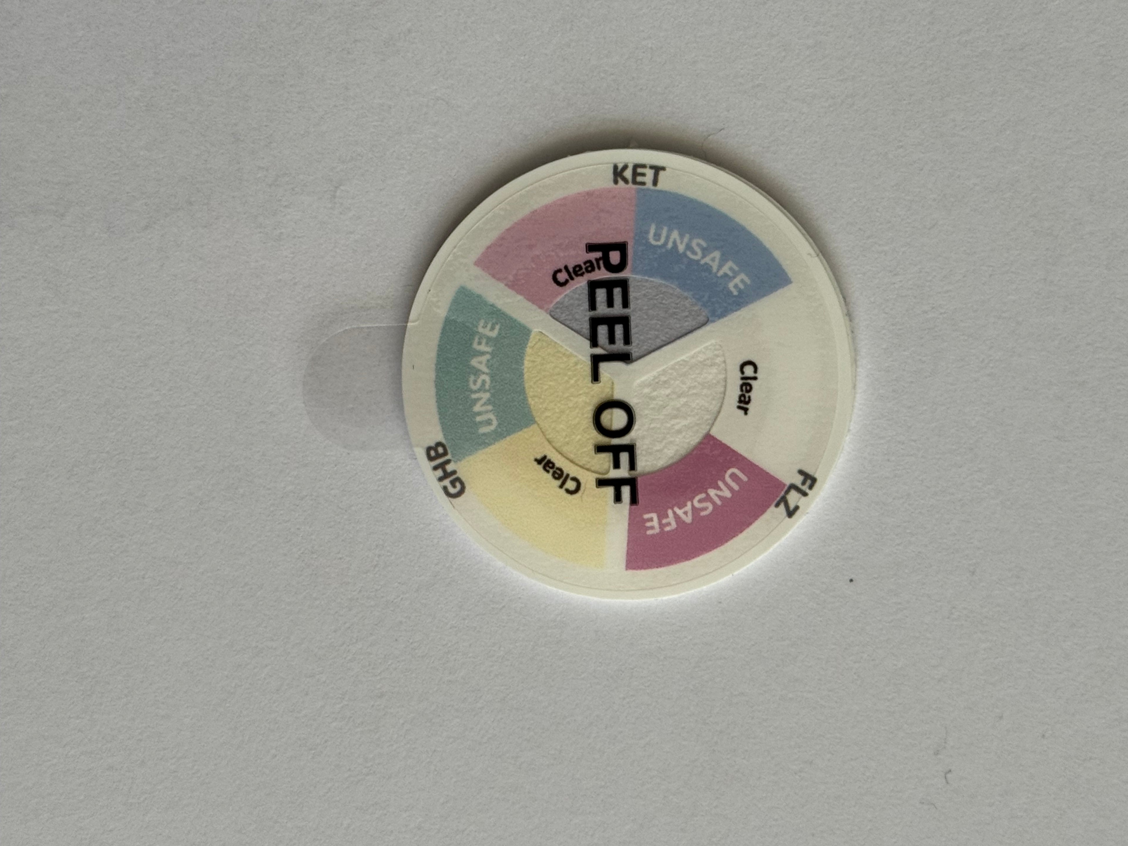 SipGuard Drink Teststicker – Schnelltest für K.O.-Tropfen in deinem Drink